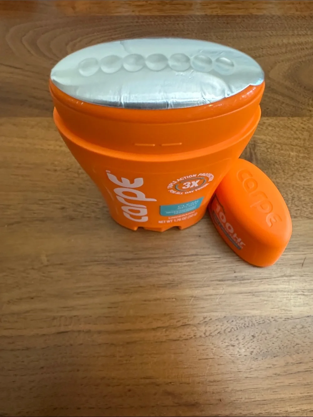 Carpe Clean Sport Antiperspirant Deodorant Stick - Orange